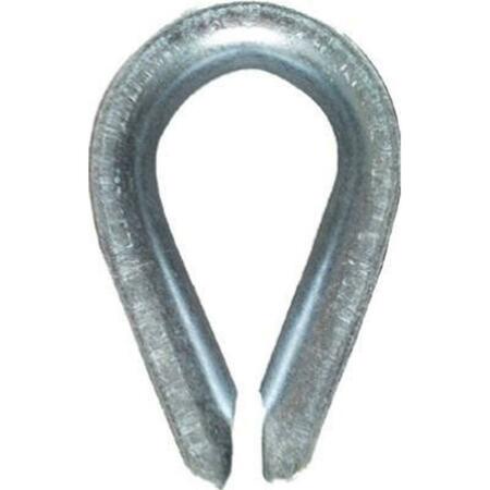 NATIONAL Hardware N176-842 0.5 in. Zinc Plated Rope Thimble 7158785